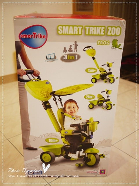 [育兒]米寶人生第一台車。Smart Trike動物系列 3合1多功能腳踏車