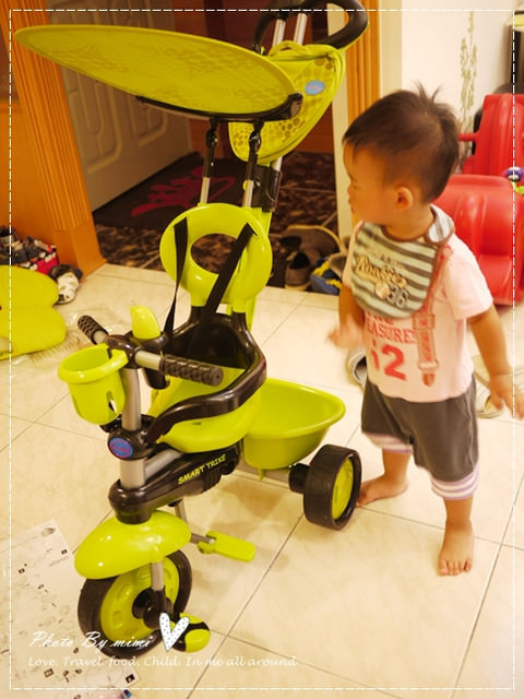 [育兒]米寶人生第一台車。Smart Trike動物系列 3合1多功能腳踏車
