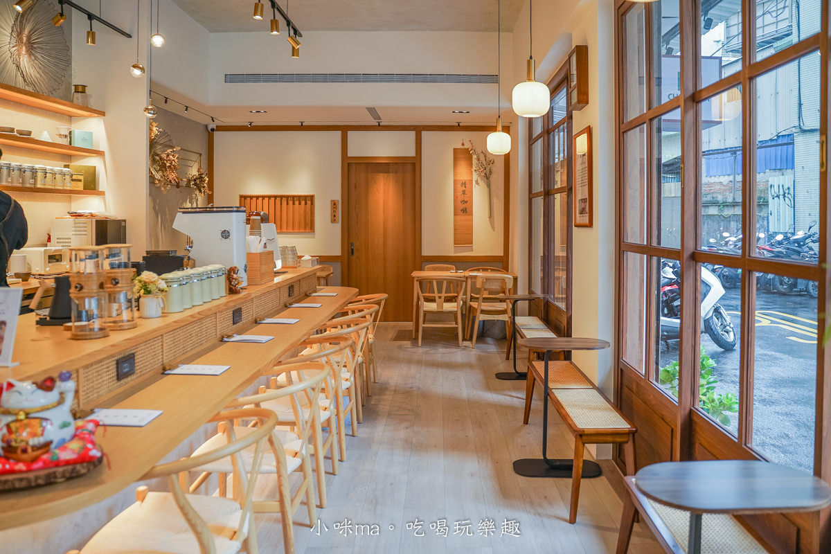 【南京三民咖啡廳】CHIT CHAT Cafe 寶清店｜轉角讓你一秒到京都，這裡還喝得到丸久小山園的茶品 。台北美食 。台北美食