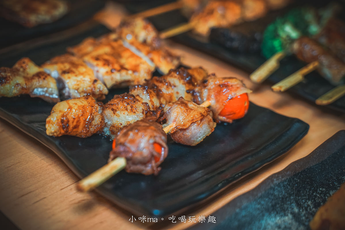 柒息地串燒居酒屋 長春店｜串燒不貴 只要銅板價! 一串19元起~，超級好吃的秘醬串燒有夠涮嘴，下班小酌、任何聚餐首選。捷運南京松江站