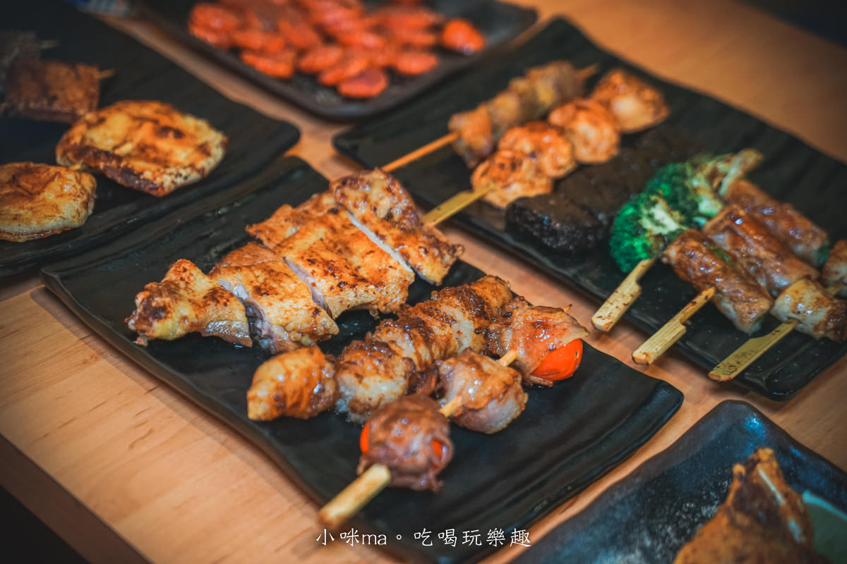 柒息地串燒居酒屋 長春店｜串燒不貴 只要銅板價! 一串19元起~，超級好吃的秘醬串燒有夠涮嘴，下班小酌、任何聚餐首選。捷運南京松江站