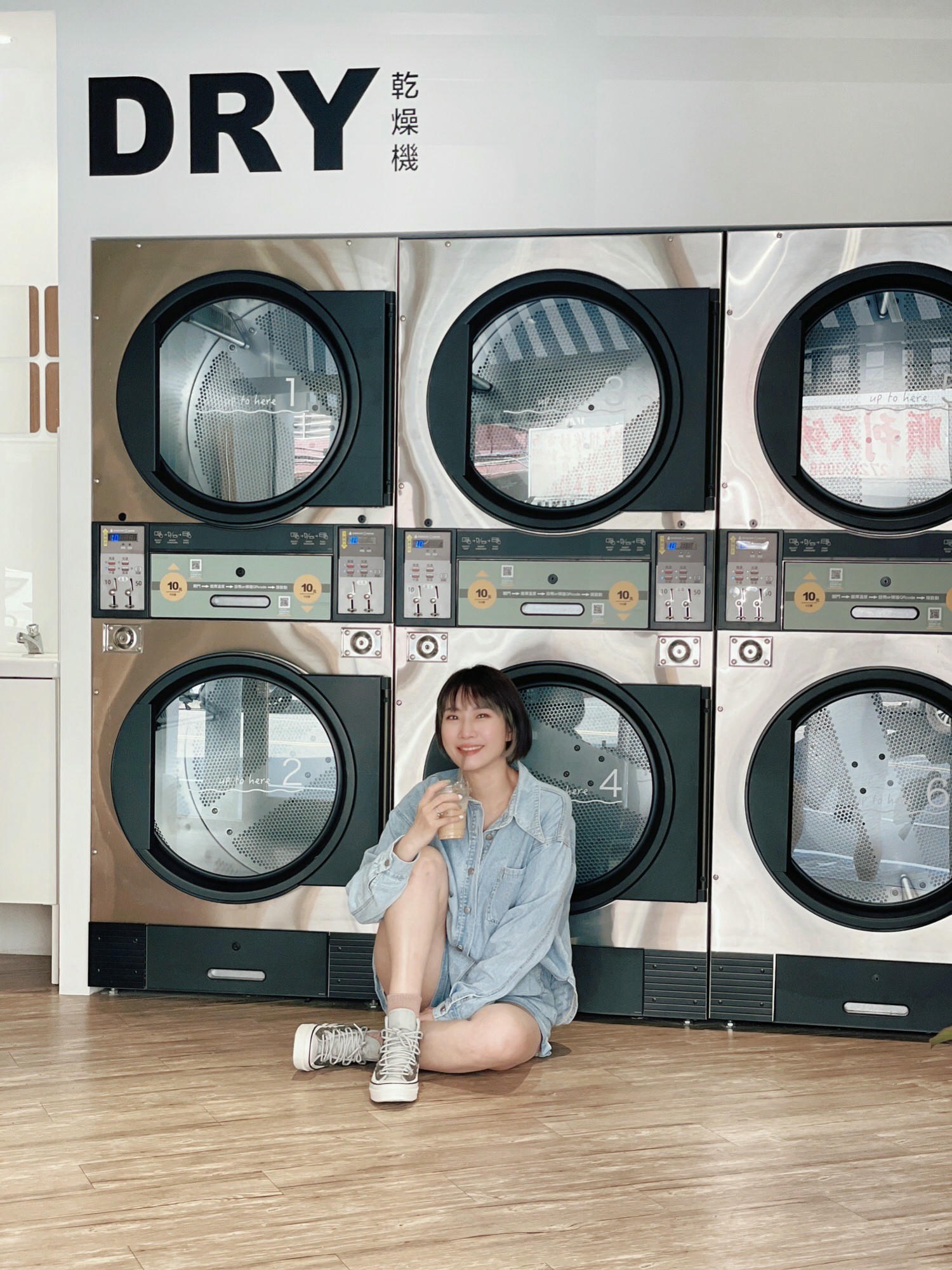 KuruKuru Laundry&Coffee 滾樂自助洗衣｜你信嗎?! 洗衣服還能拍網美照！韓風小清新風格，還是一間咖啡廳，捷運永春站