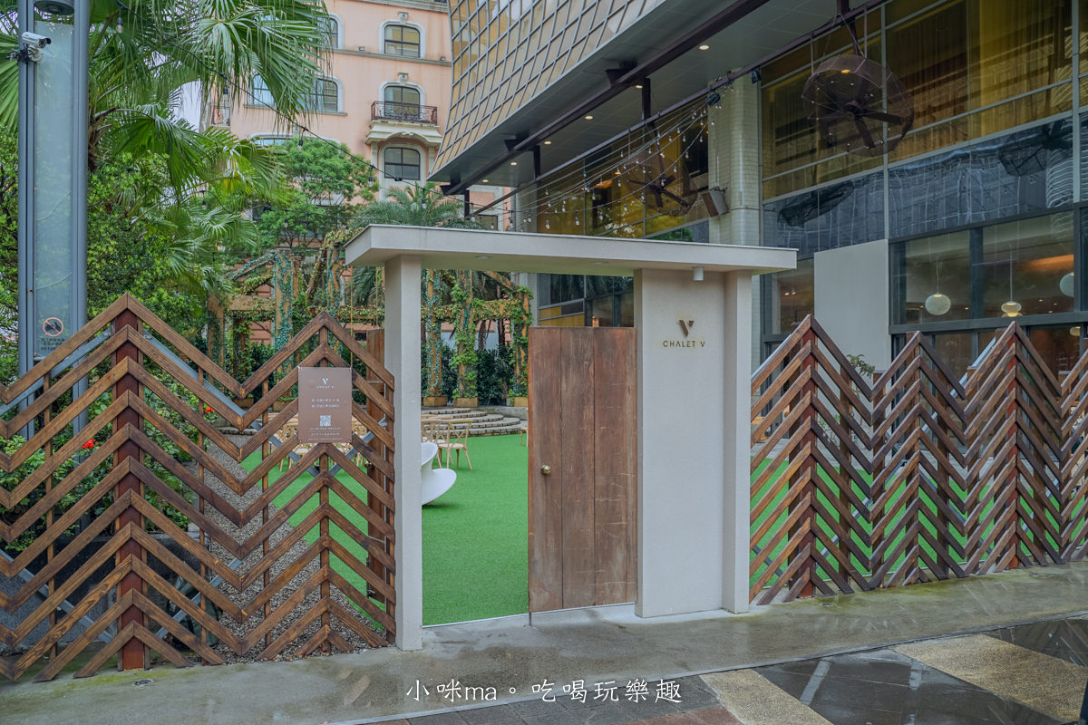 CHALET V ｜藏在都市裡的北歐山林木屋，最美的早午餐在大直，從門口就能一路狂拍，大直美食