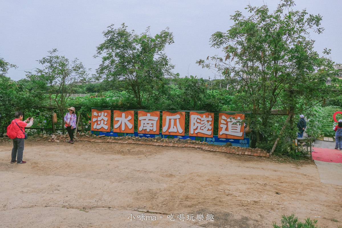 淡水南瓜隧道｜期間限定的彩虹南瓜隧道，超過20種南瓜品種讓你開眼界，免費景點順便拍美照，淡水景點