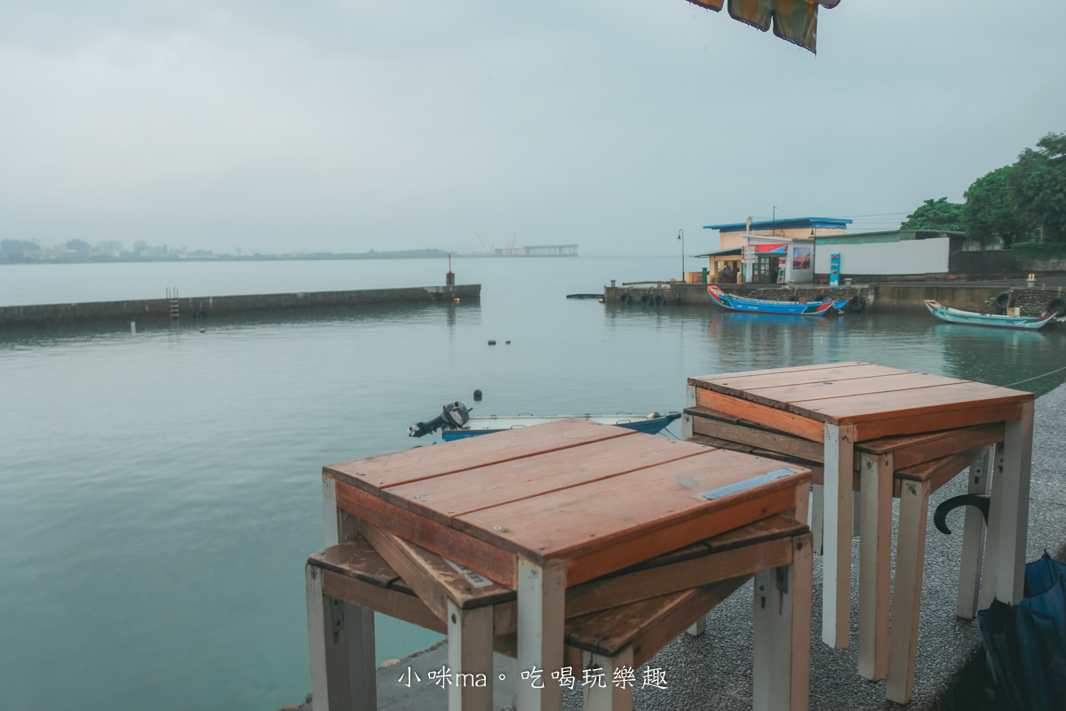浪花丸かき氷•淡水分号｜淡水河夕陽美景配上一碗可愛的沖繩刨冰，彩虹小熊冰超卡哇伊，淡水美食