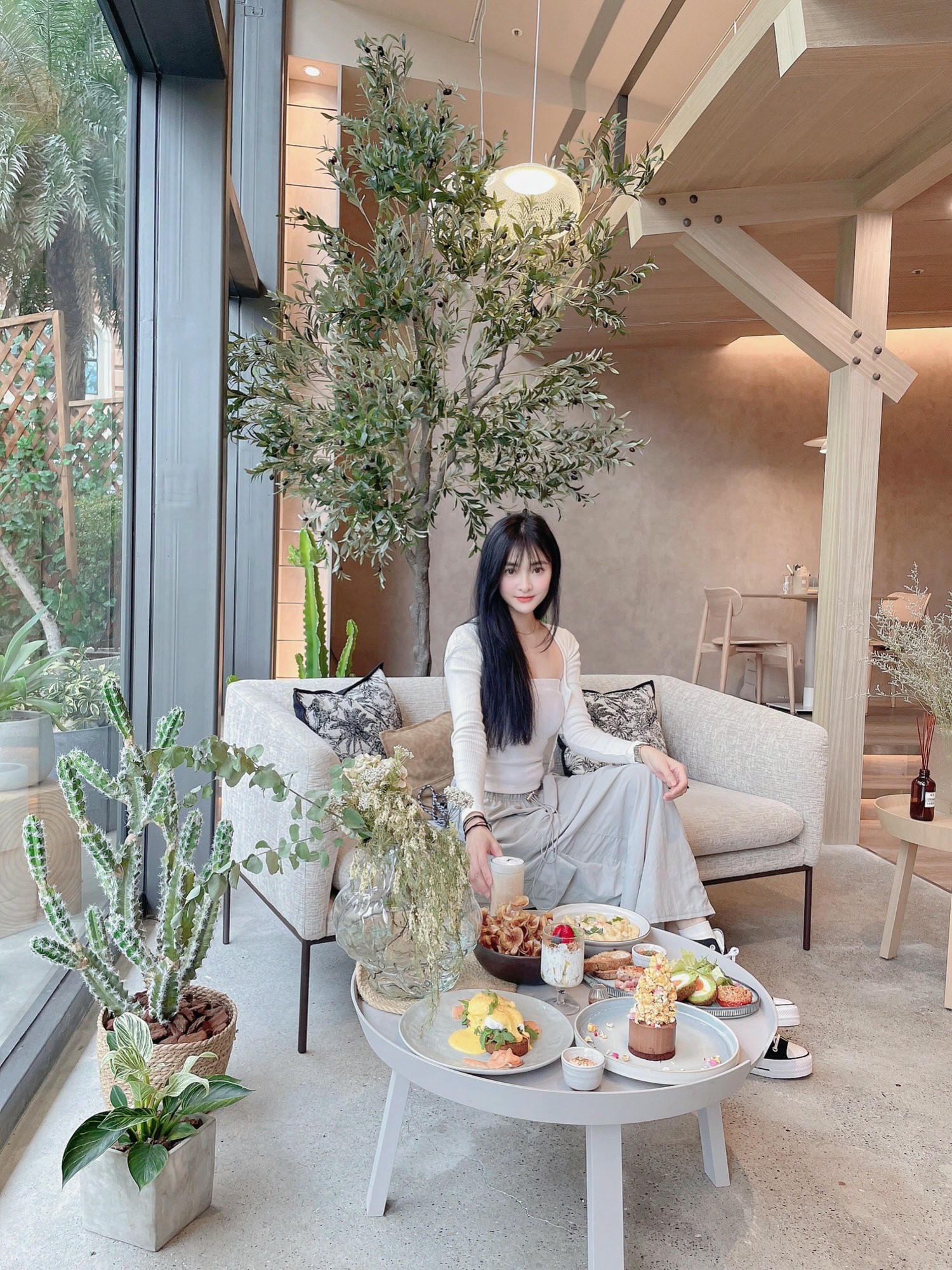 CHALET V ｜藏在都市裡的北歐山林木屋，最美的早午餐在大直，從門口就能一路狂拍，大直美食