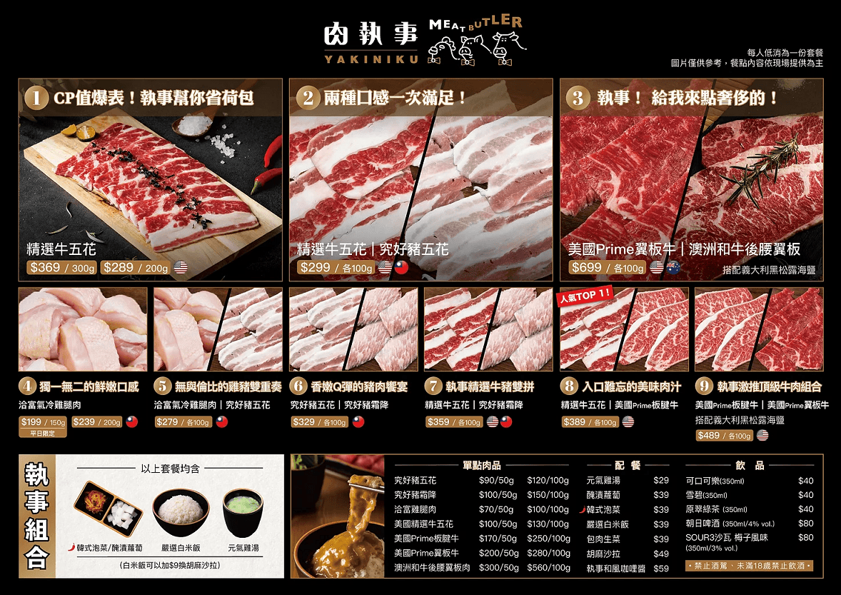 【一人燒肉推薦】肉執事 Meat Butler|一個人也能烤起來~超可愛燒肉列車幫你送肉肉,平日199元就能開烤,台北燒肉 - 第12張圖 【一人燒肉推薦】肉執事 Meat Butler|一個人也能烤起來~超可愛燒肉列車幫你送肉肉,平日199元就能開烤,台北燒肉