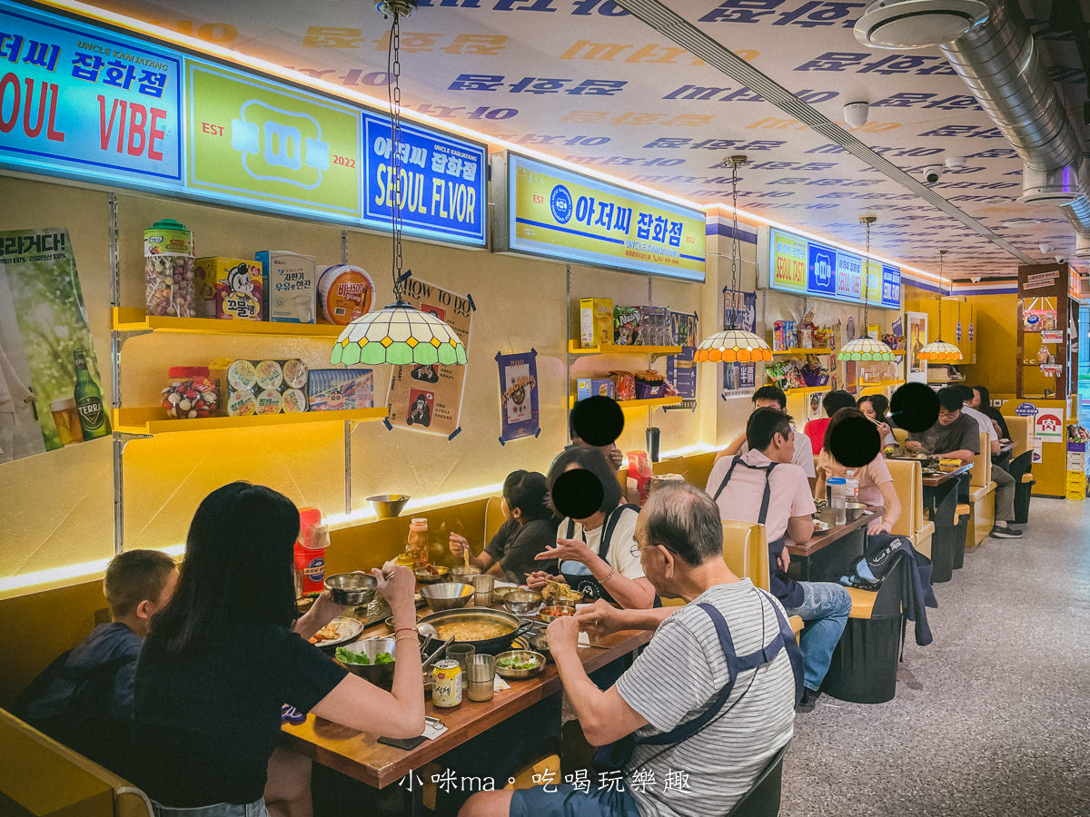 【內湖美食】Uncle-K 火烤店｜韓國道地元祖馬鈴薯排骨鍋進駐內湖商圈，韓國泡麵 年糕無限供應，還有免費遊戲機台可以玩，附菜單