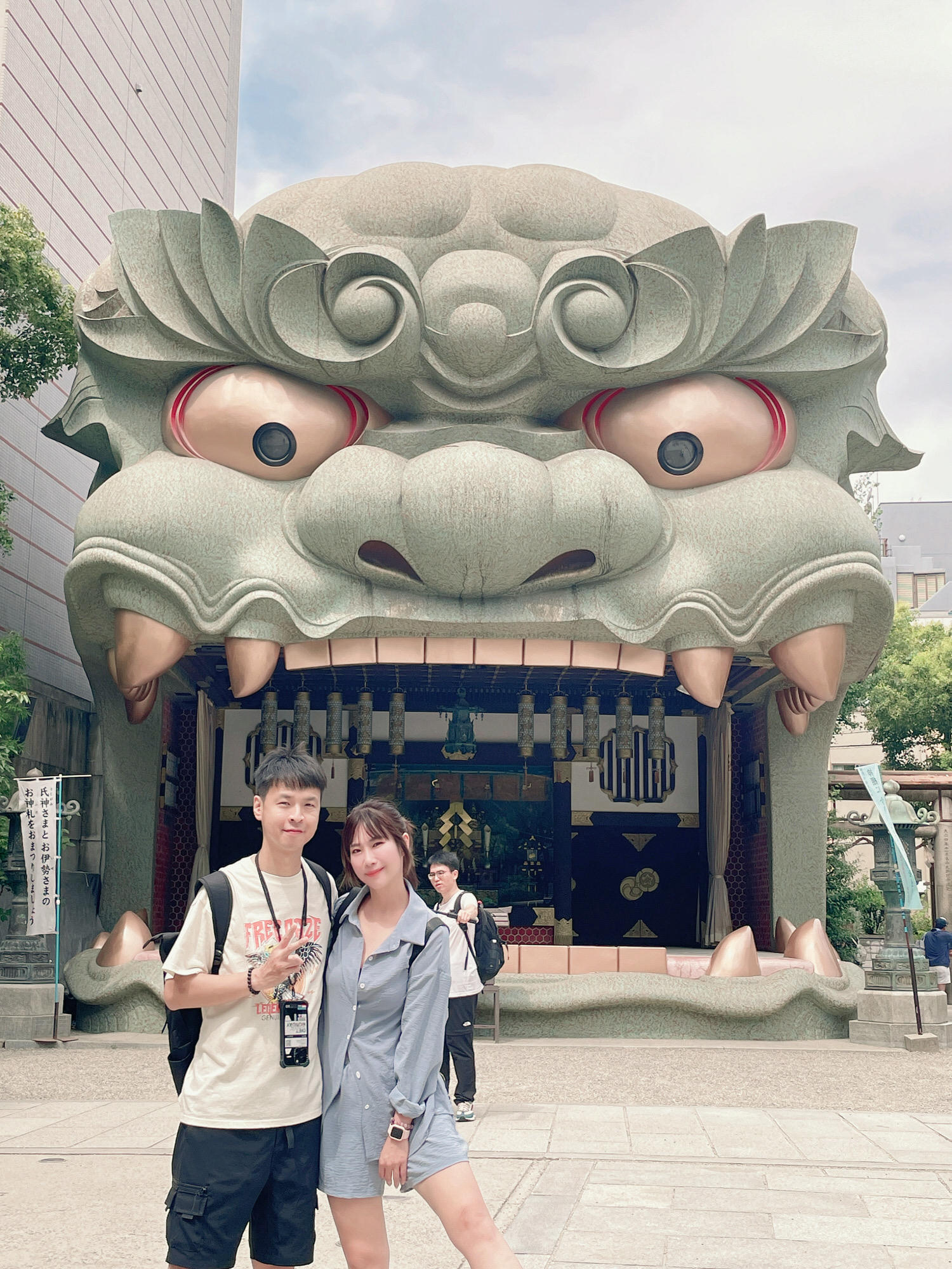 【大阪景點】難波八阪神社|巨無霸獅子頭神社隱身巷弄內,快來讓他吸光你的厄運吧,超Q鯉魚籤詩有夠可愛,大阪免費景點 - 第24張圖 【大阪景點】難波八阪神社|巨無霸獅子頭神社隱身巷弄內,快來讓他吸光你的厄運吧,超Q鯉魚籤詩有夠可愛,大阪免費景點