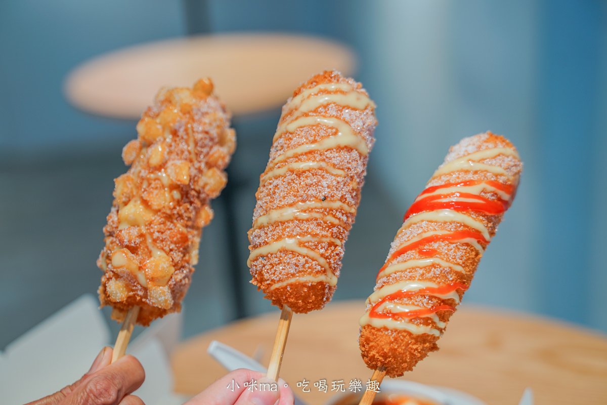 【淡水美食】明朗時代米熱狗-淡水店|韓國人氣熱狗專門店插旗淡水,爆漿起司熱狗拉出浮誇牽絲,捷運淡水站 - 第15張圖 【淡水美食】明朗時代米熱狗-淡水店|韓國人氣熱狗專門店插旗淡水,爆漿起司熱狗拉出浮誇牽絲,捷運淡水站