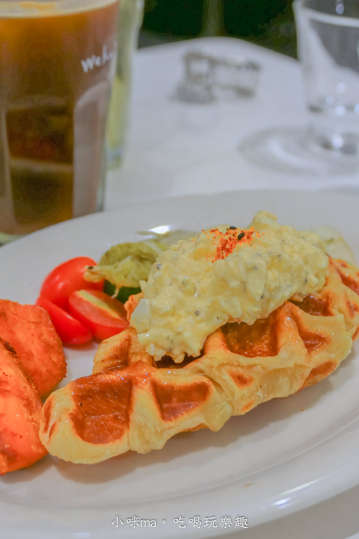 【赤峰街美食】cafe waku|waku waku插旗赤峰街,純白極簡老宅咖啡廳,三溫糖布丁、可朗芙必點,中山區美食 - 第12張圖 【赤峰街美食】cafe waku|waku waku插旗赤峰街,純白極簡老宅咖啡廳,三溫糖布丁、可朗芙必點,中山區美食