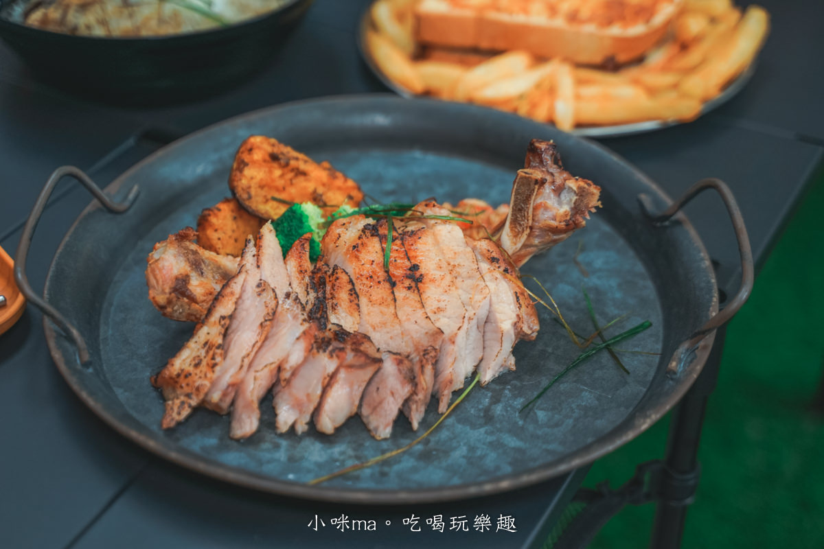 【國父紀念館美食】本質煮藝 Born to EAT｜女孩們衝起來！絕美綠洲仙人掌露營風餐廳，舒芙蕾配上百香果，怎麼這麼搭！