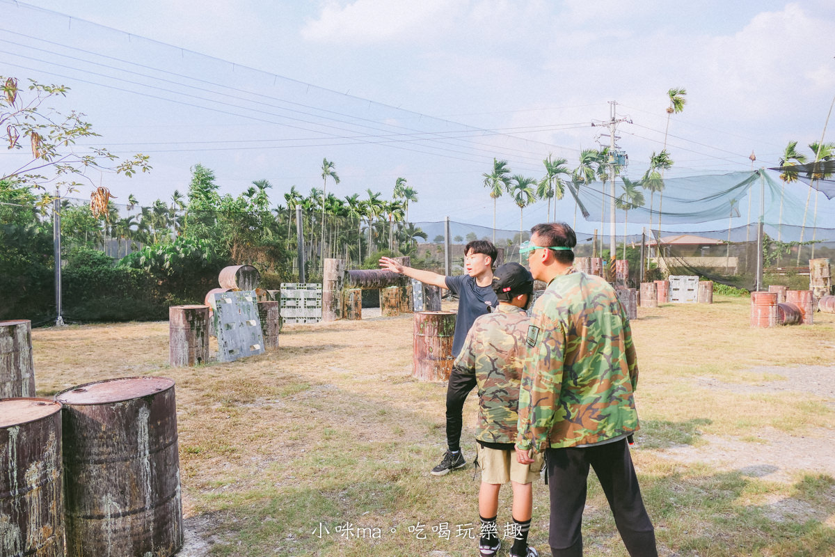 【南投景點】埔里漆彈場｜兒童水彈、漆彈 射擊團戰超好玩！內有價目表，近國道六號，埔里親子景點