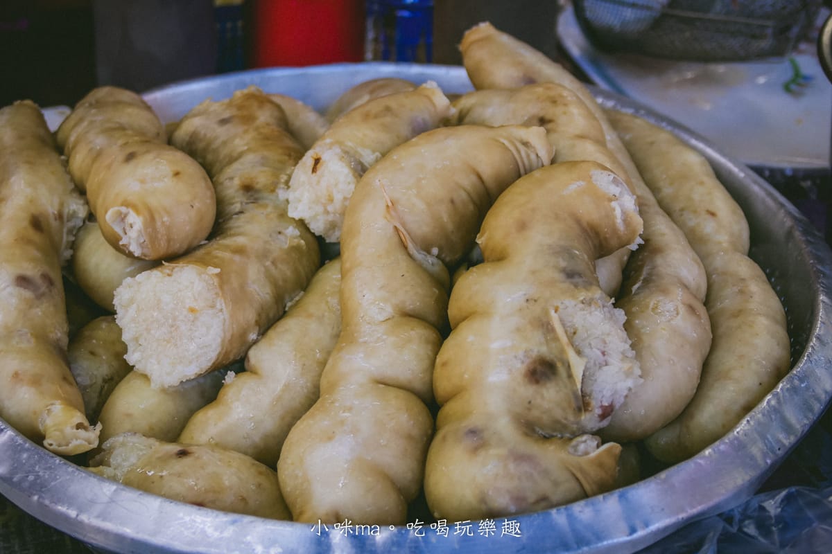 【澎湖美食】阿豹香腸攤｜在地人激推的排隊小吃，結果米腸才是必吃經典，內含菜單、價格