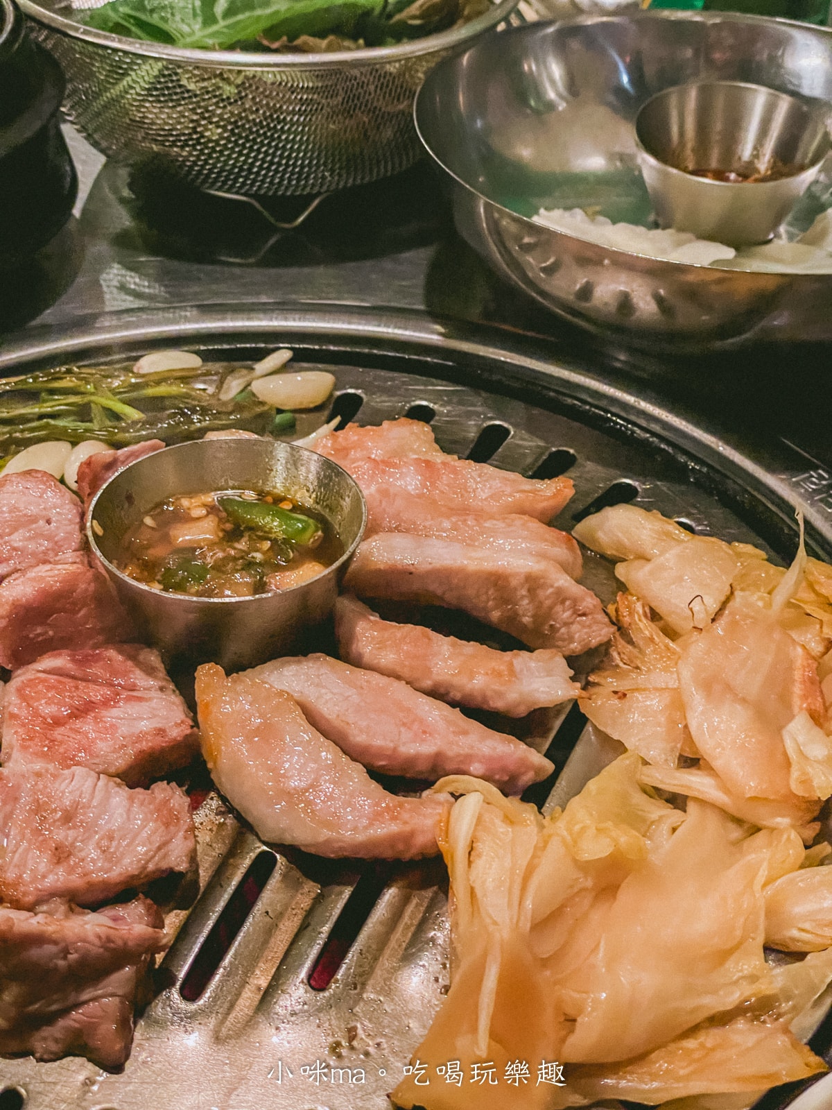 【釜山美食】釜山宅烤肉｜歐巴幫你烤肉~超香，超厚豬五花+酸白菜涮嘴解膩，來釜山必訪的歐巴燒肉