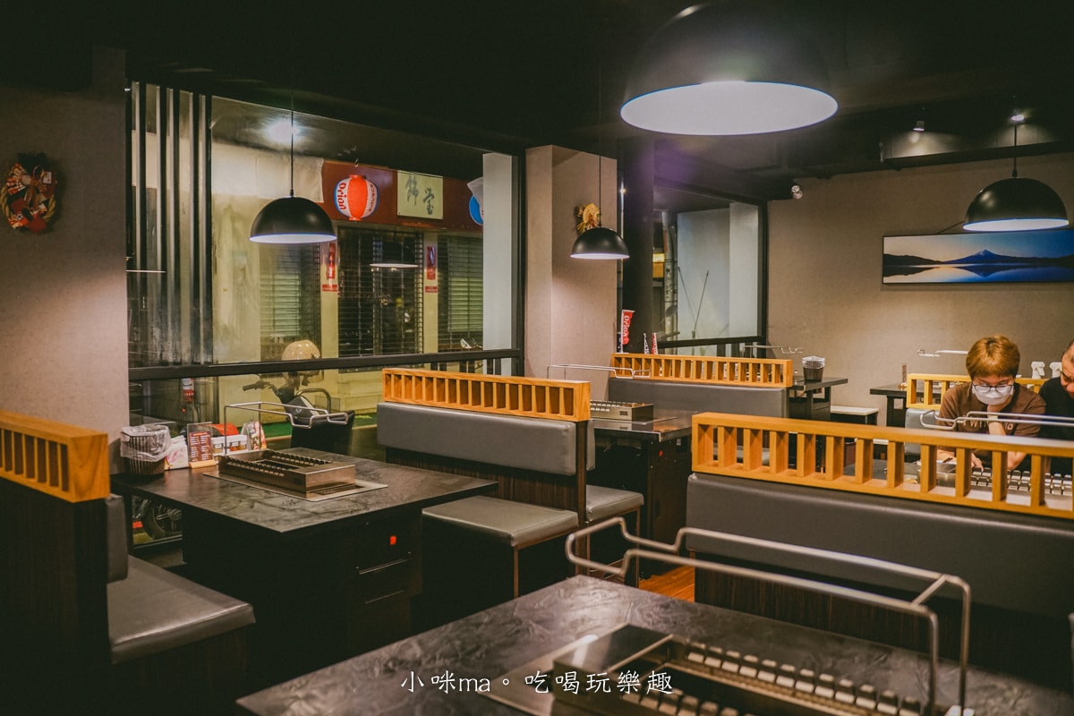 【中山區居酒屋】一起烤串｜懶得烤嗎?! 自動烤串完全不用動手，只要動口開吃就好，各類海鮮、炸物通通點的到
