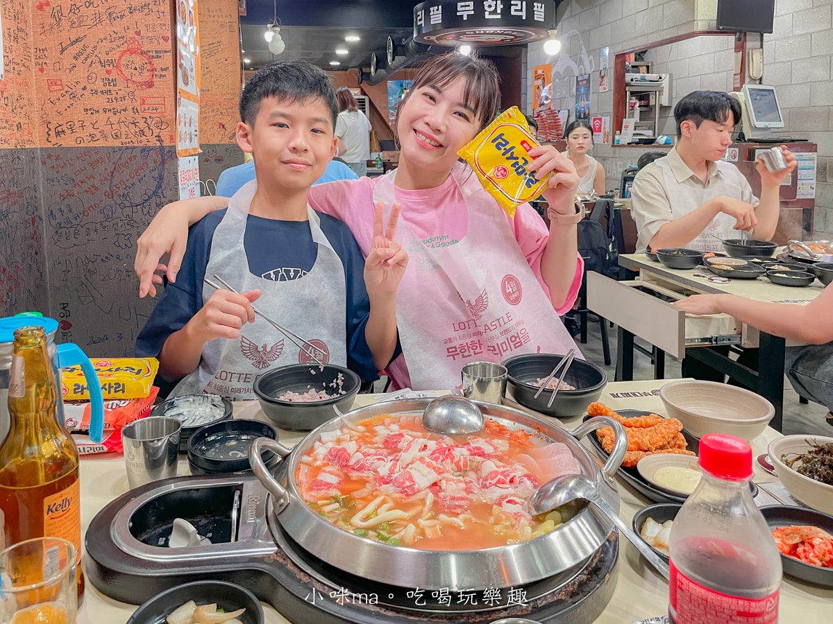 【釜山美食】金剛部隊鍋 西面樂天店|韓國泡麵、白飯通通免費吃到飽,CP值爆表耶 - 第23張圖 【釜山美食】金剛部隊鍋 西面樂天店|韓國泡麵、白飯通通免費吃到飽,CP值爆表耶