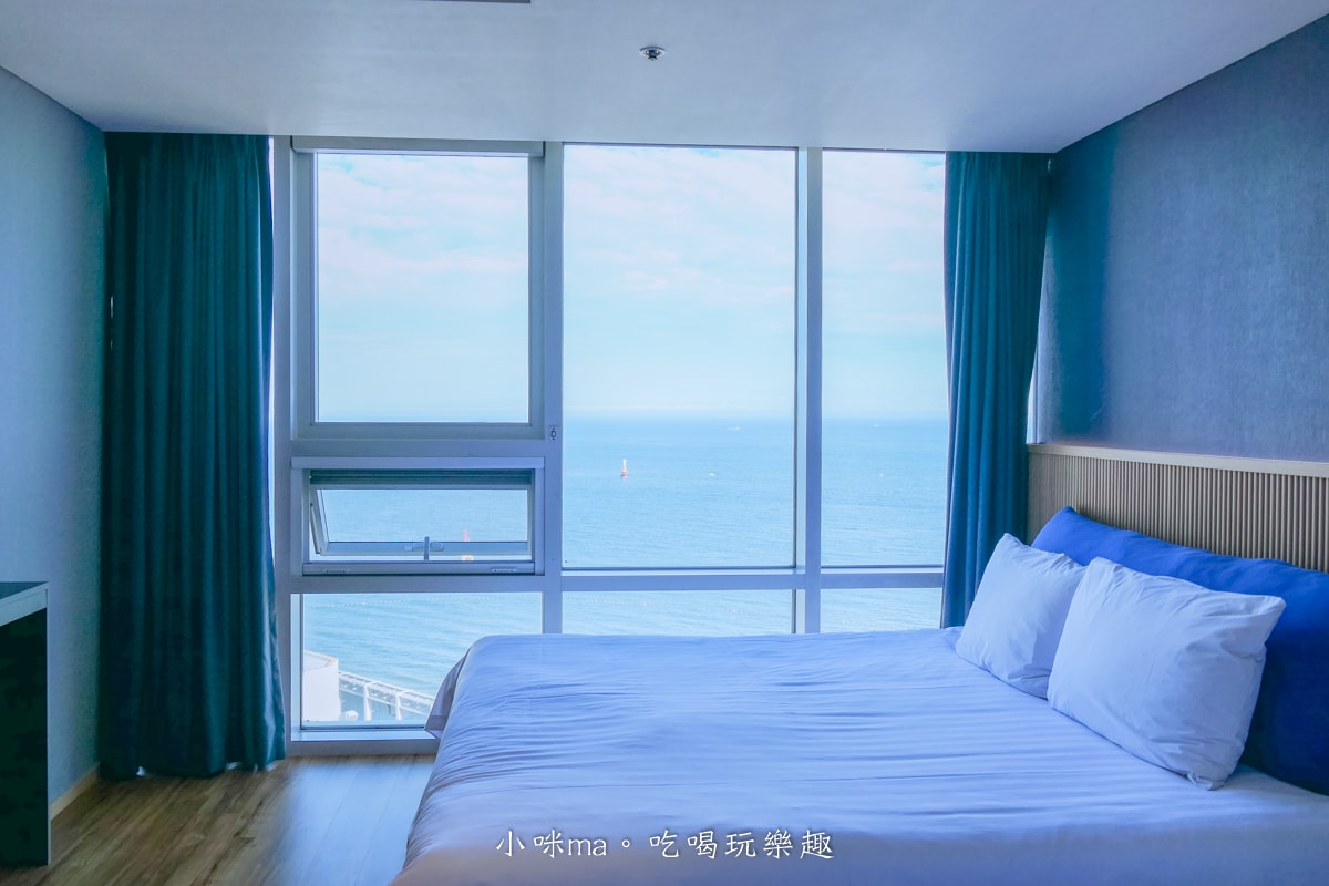 【海雲台飯店】可隆海雲酒店 Kolon Seacloud Hotel｜海景第一排+超美露天泳池，步行2分鐘直達海灘，近海雲台市場、SEA LIFE釜山水族館，釜山住宿