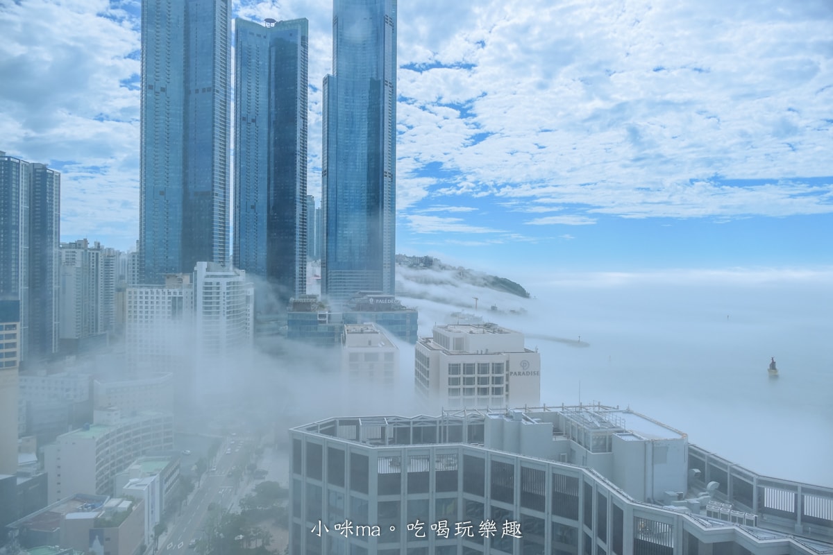 【海雲台飯店】可隆海雲酒店 Kolon Seacloud Hotel｜海景第一排+超美露天泳池，步行2分鐘直達海灘，近海雲台市場、SEA LIFE釜山水族館，釜山住宿