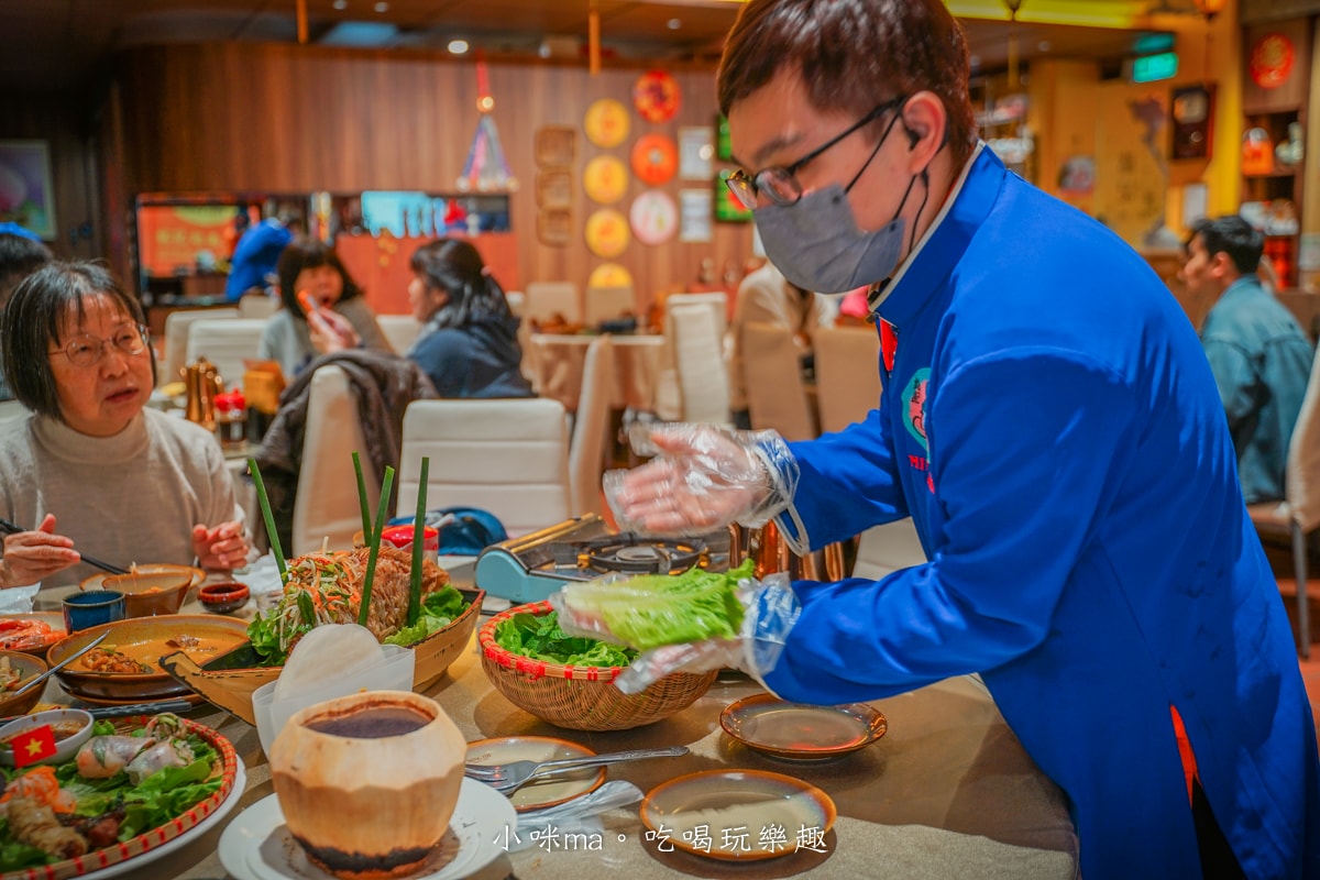 【汐止美食】銘記越南美食｜汐止人大推的越式料理！景觀庭院、上百道越式美味、免費停車場，聚會絕佳首選
