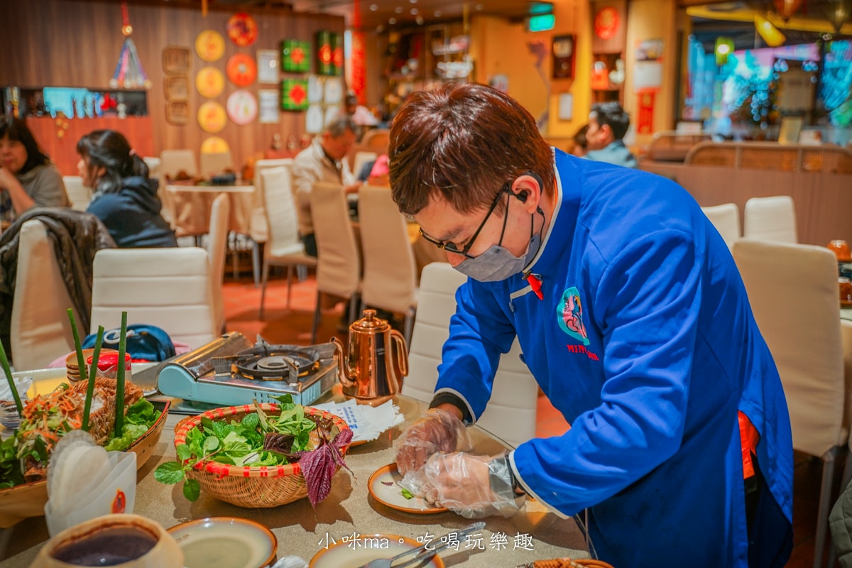 【汐止美食】銘記越南美食｜汐止人大推的越式料理！景觀庭院、上百道越式美味、免費停車場，聚會絕佳首選