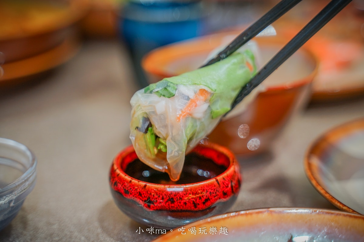 【汐止美食】銘記越南美食｜汐止人大推的越式料理！景觀庭院、上百道越式美味、免費停車場，聚會絕佳首選