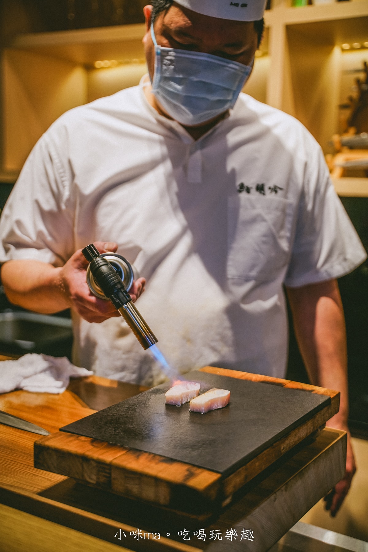 【中永和約會慶生餐廳】鮨明吟Sushi Mingyin｜星級日料酥炸小河豚、鑽石最中餅這裡才吃的到，生日、慶祝、聚餐首選餐廳，永和日本料理推薦 / 永和高級餐廳推薦