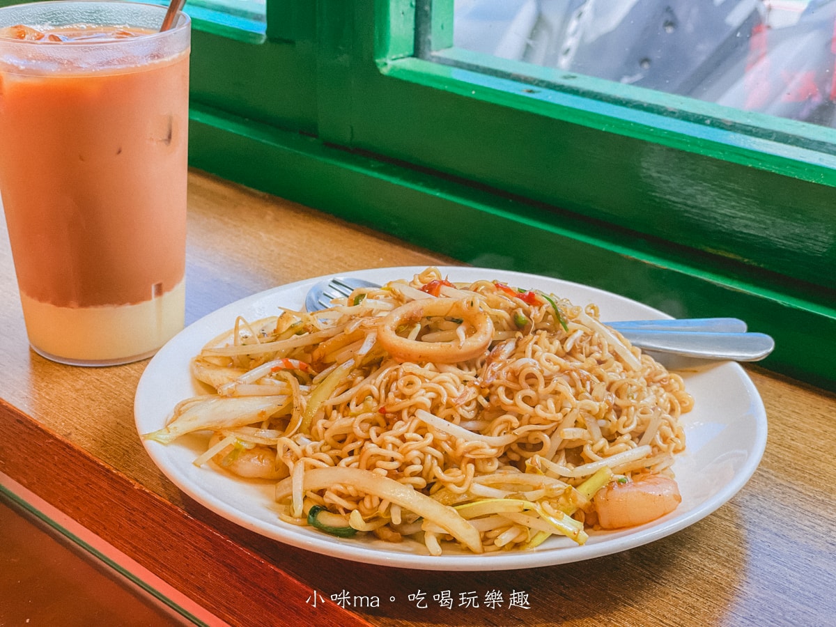 東區港式推薦-禾記茶餐廳-XO醬海鮮炒公仔麵