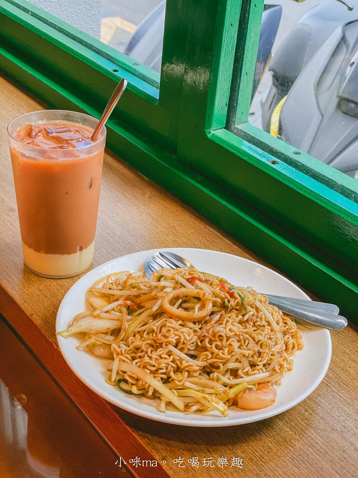 東區港式推薦-禾記茶餐廳-XO醬海鮮炒公仔麵