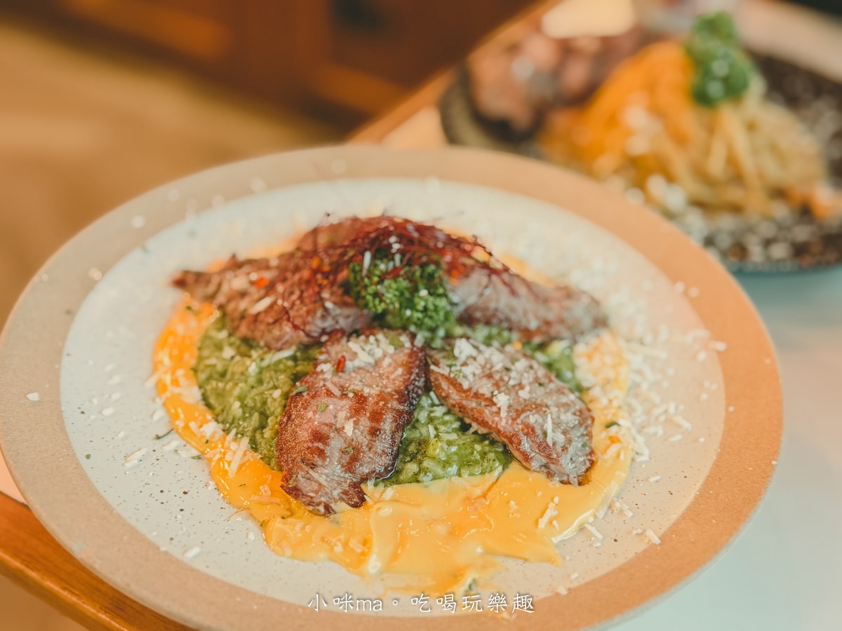 【中山站美食】Meat Up 覓晌 中山店|視覺系浮誇甜點、超強義大利麵,姐妹聚會必收藏的電影感餐廳! - 第16張圖 【中山站美食】Meat Up 覓晌 中山店|視覺系浮誇甜點、超強義大利麵,姐妹聚會必收藏的電影感餐廳!