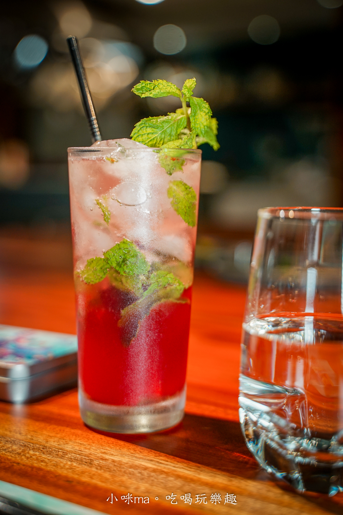 Christmas Mojito無酒精氣泡飲，台北鐵板燒特色飲料