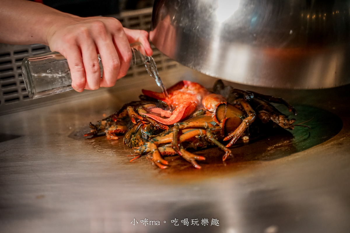 加拿大活龍蝦鐵板燒，台北高級龍蝦料理